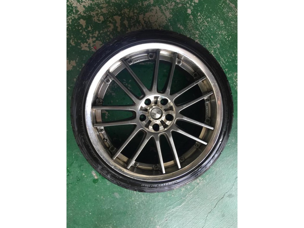 (再降價) Rays VR GT30 20吋 二片式鍛造鋁圈 + TOYO T1R胎